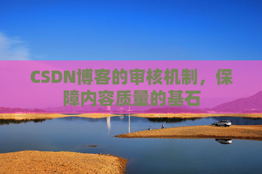 CSDN博客的审核机制，保障内容质量的基石